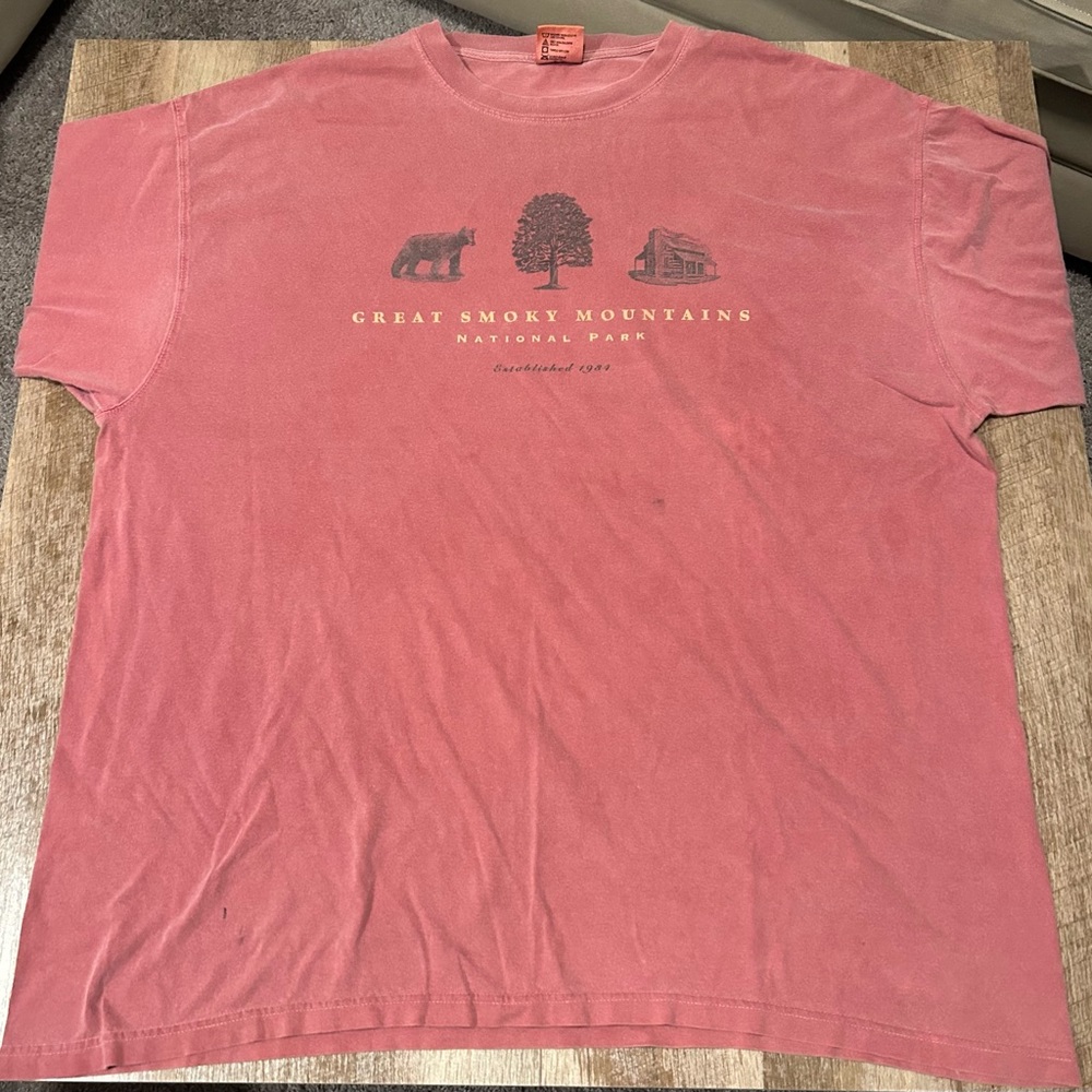 2000s “Great Smoky Mountains national Park” T shirt Sz XXL